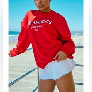 Sws Y2K White Lose Rise Mini Sweat Shorts
